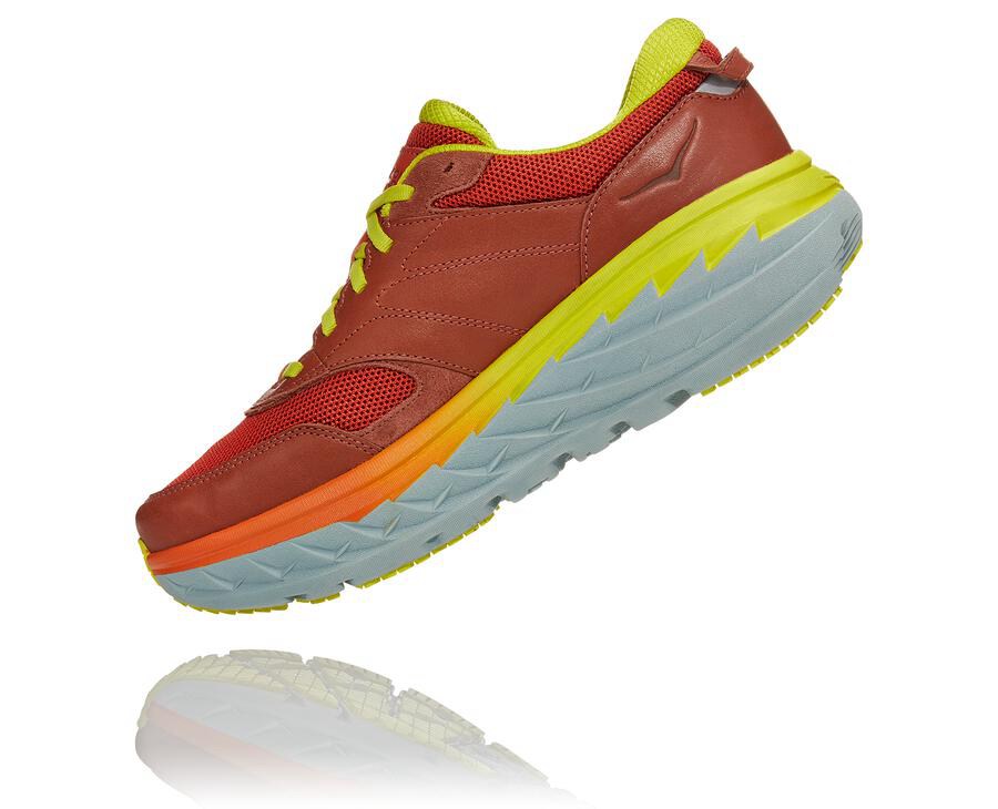 Hoka One One Tenisky Damske Červené - Bondi L - 08673-XKSG